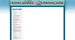 Desktop Screenshot of kingjamesfrancaise.net